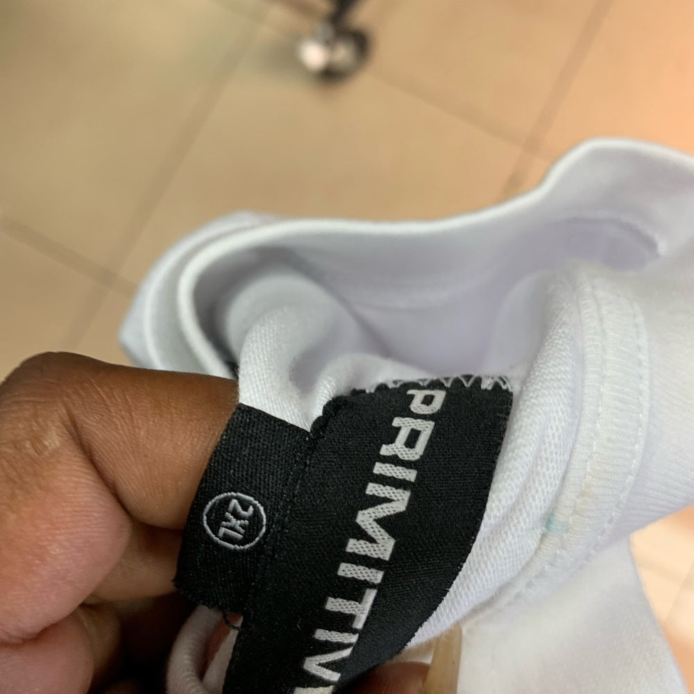 Primitive White and Green Short Sleeve Tee Sz various