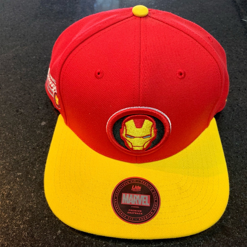 Marvel Iron Man Red and Yellow SnapBack one size fits all