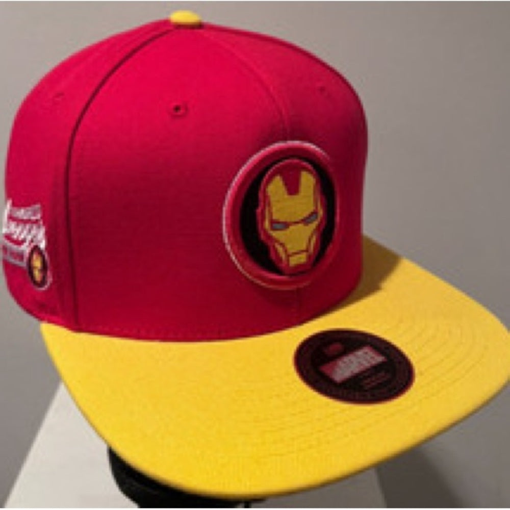 Marvel Iron Man Red and Yellow SnapBack one size fits all