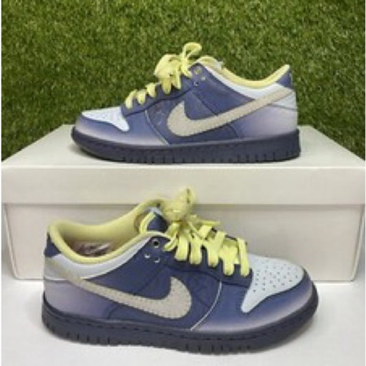 Nike Blue and Yellow Retro Sneakers Halloween 2023