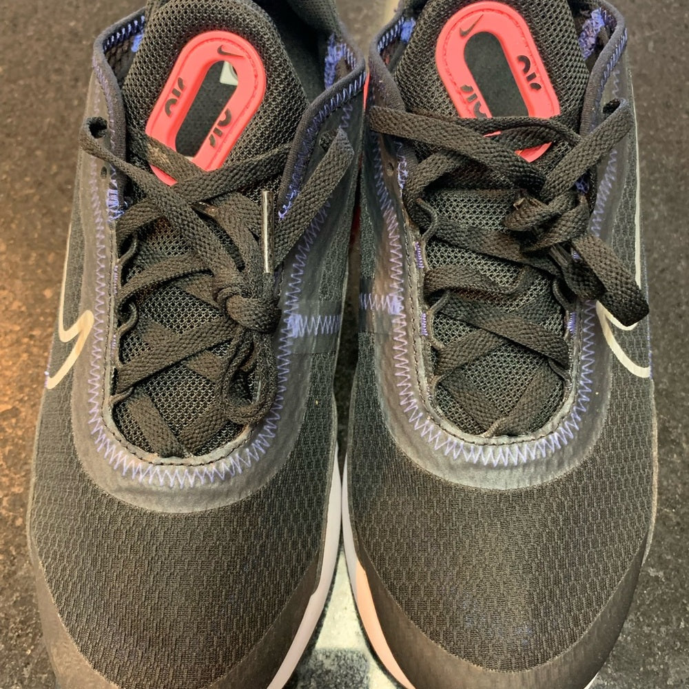 Nike Air Max 2090 GS Black Metallic Silver Sz 4.5y