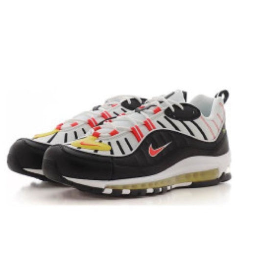 Nike air max 98 Black and White Sneakers with Chunky Sole
Sz 8