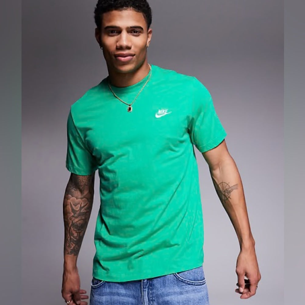 Nike Green Short Sleeve Tee Classic Fit Sz various