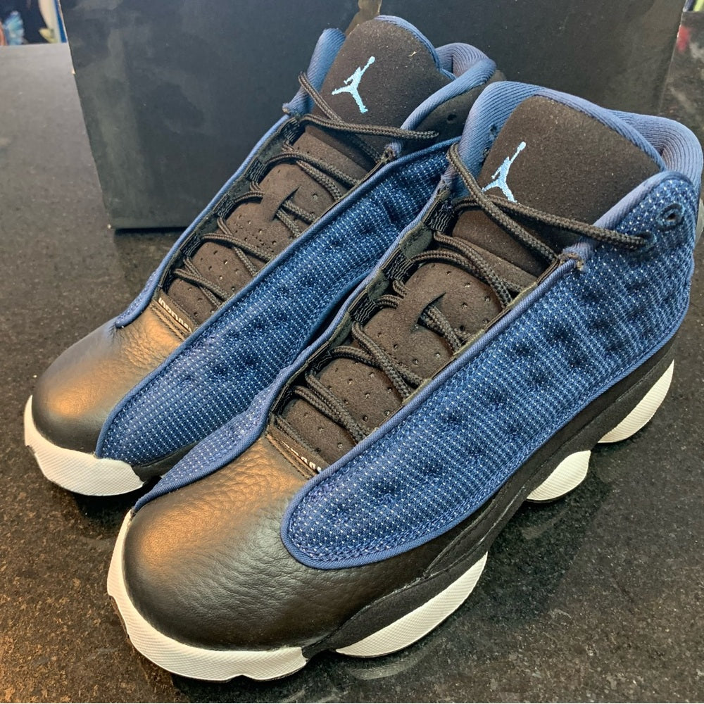 Jordan Sz various retro 13 big kids Blue and Black Sneakers Modern Design