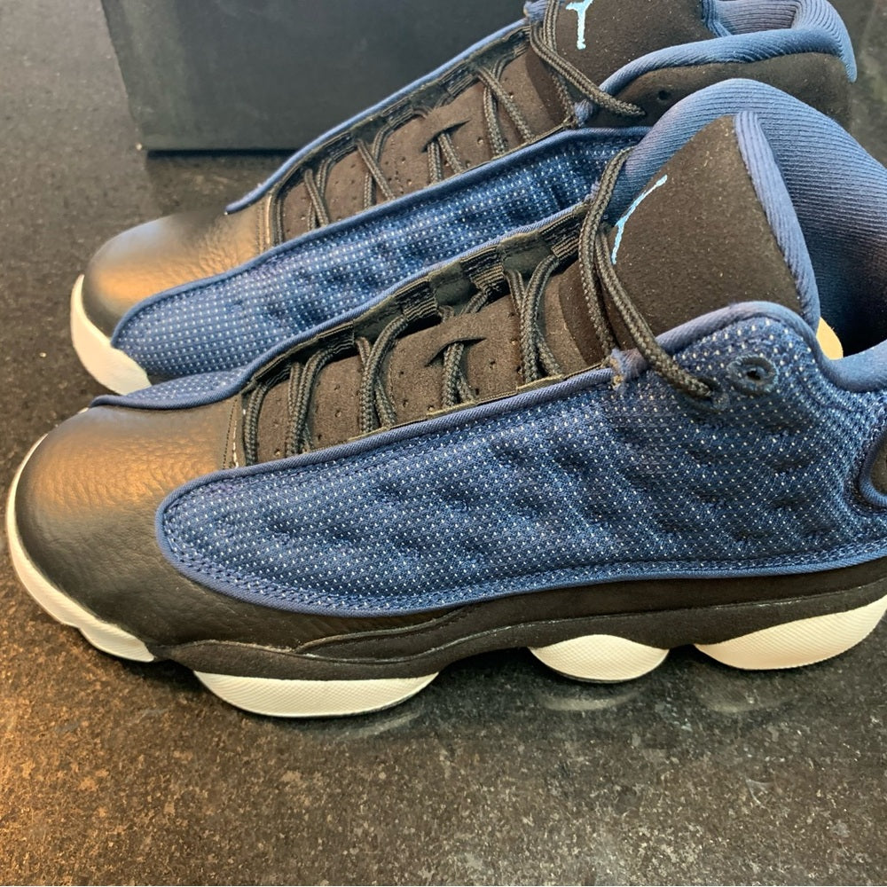 Jordan Sz various retro 13 big kids Blue and Black Sneakers Modern Design