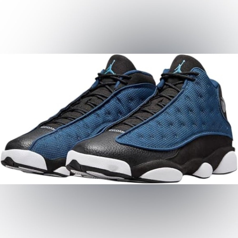 Jordan Sz various retro 13 big kids Blue and Black Sneakers Modern Design