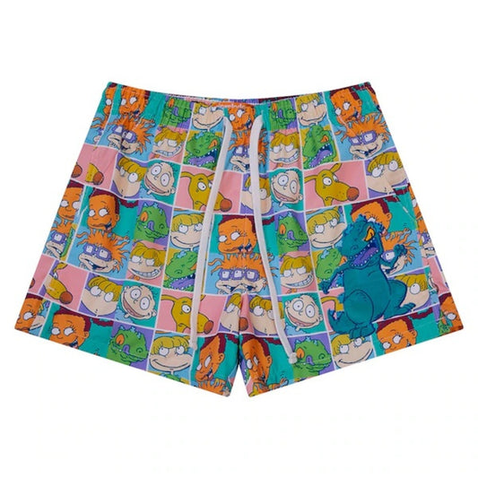 Rug Rats muti colors graphic shorts sz various