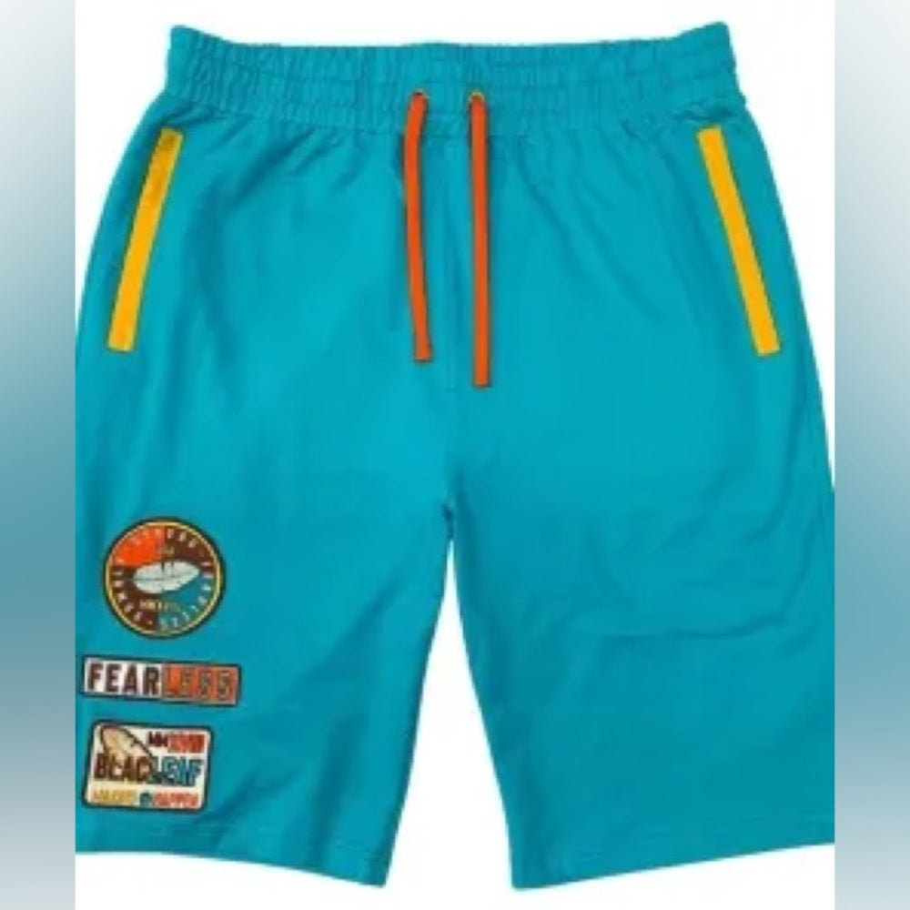 Blac leaf sz large cotton shorts