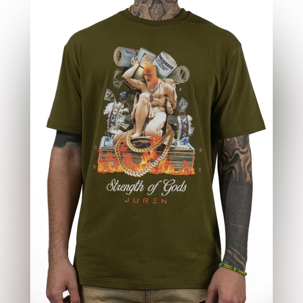 Juren graphic tee Sz Various