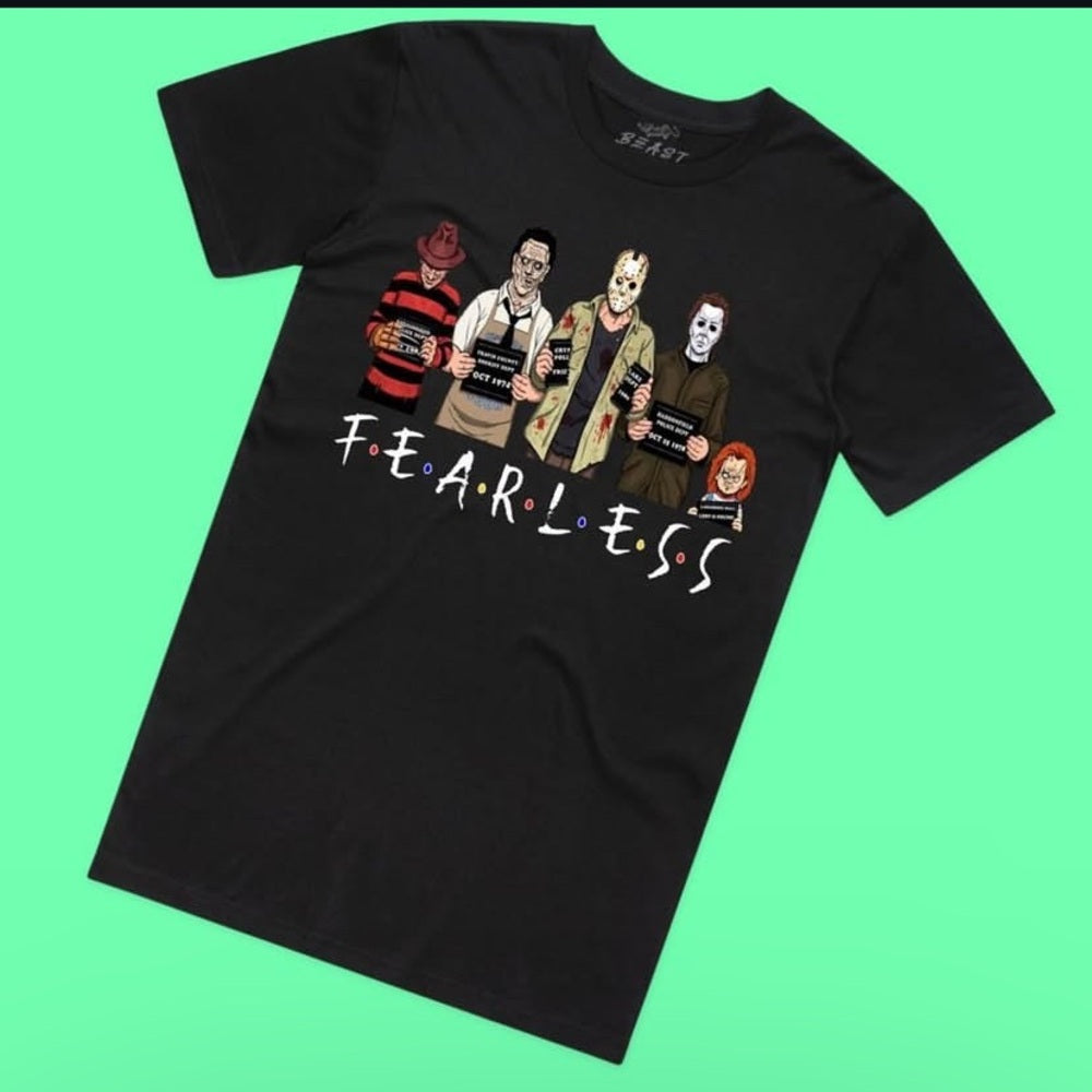 Fearless graphic tee Sz Various