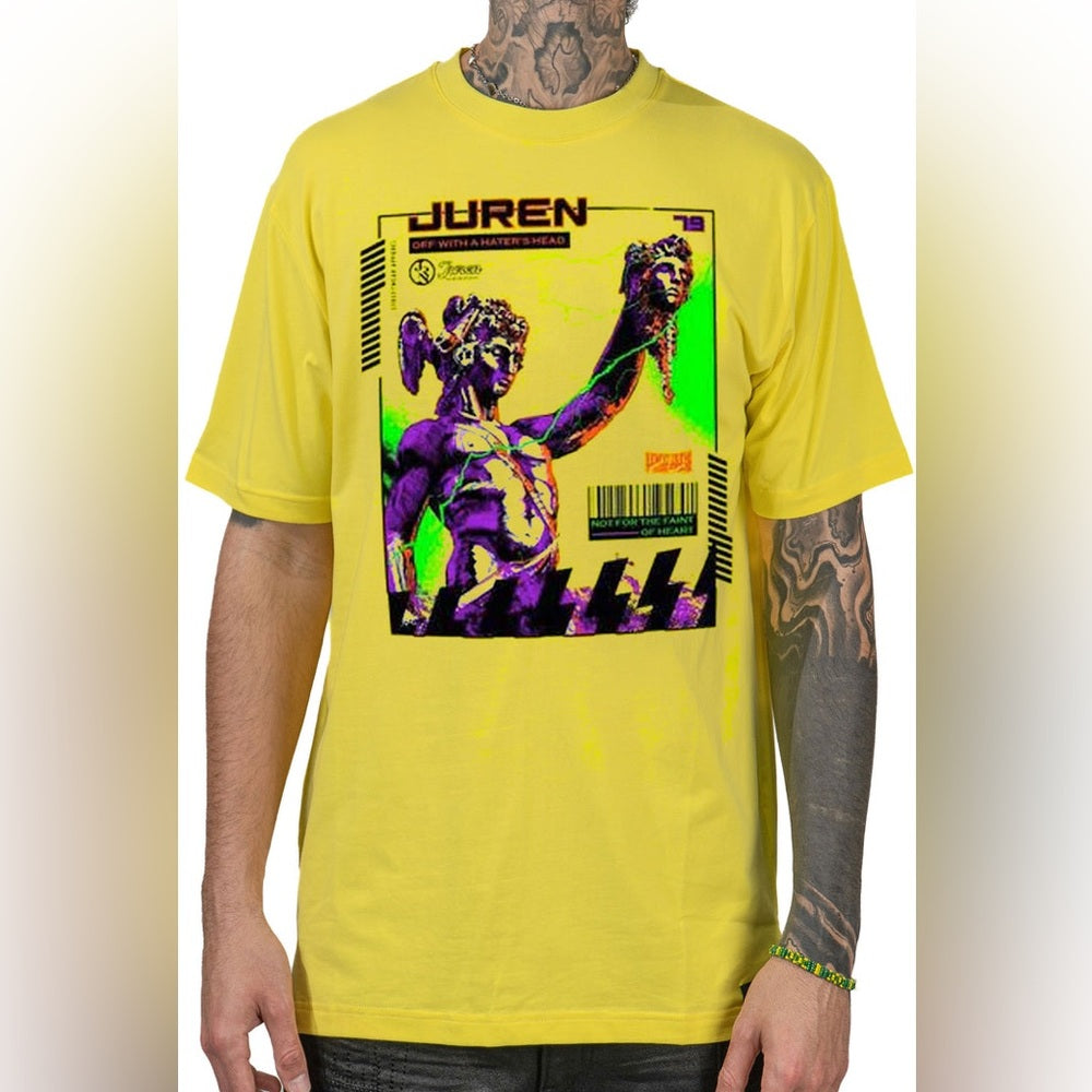 Juren brand graphic tee 2023 new release olive green