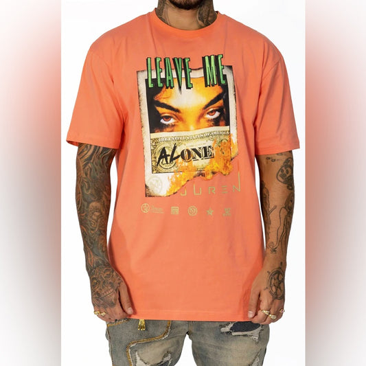 Leave me alone graphic tee sz Various