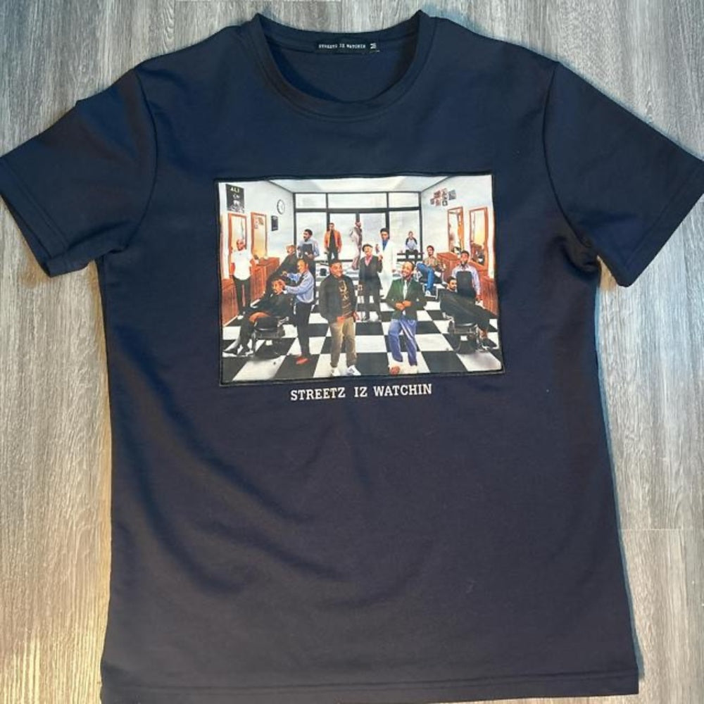 Sz Various comedy tee navy blue