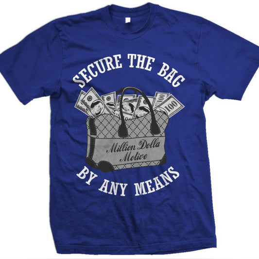 Secure the bag graphic tee Sz Various