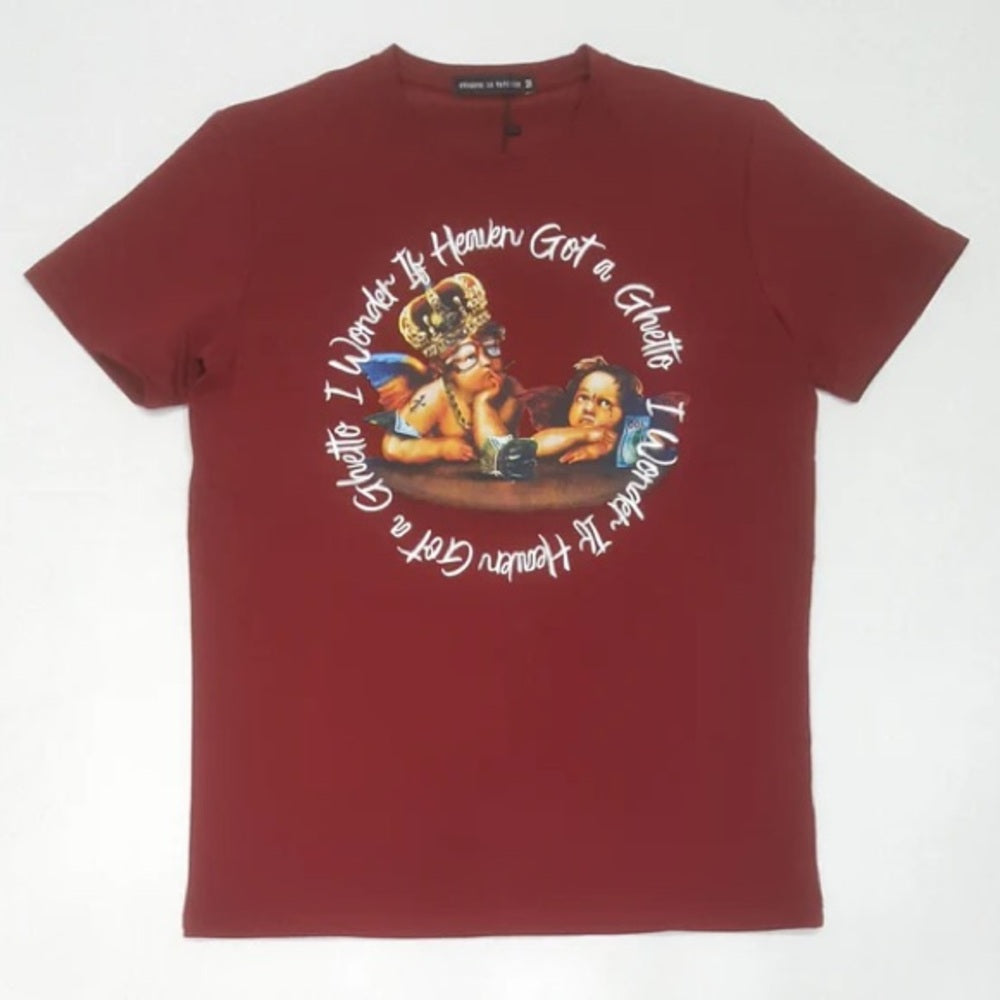 Heaven got a ghetto graphic tee sz various
