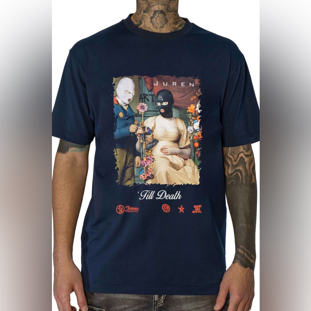 Juren till death do us apart  t shirt sz various