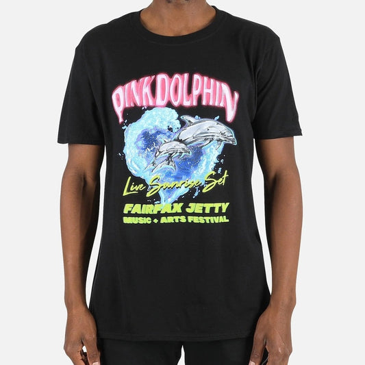Sz 4xl pink dolphin black