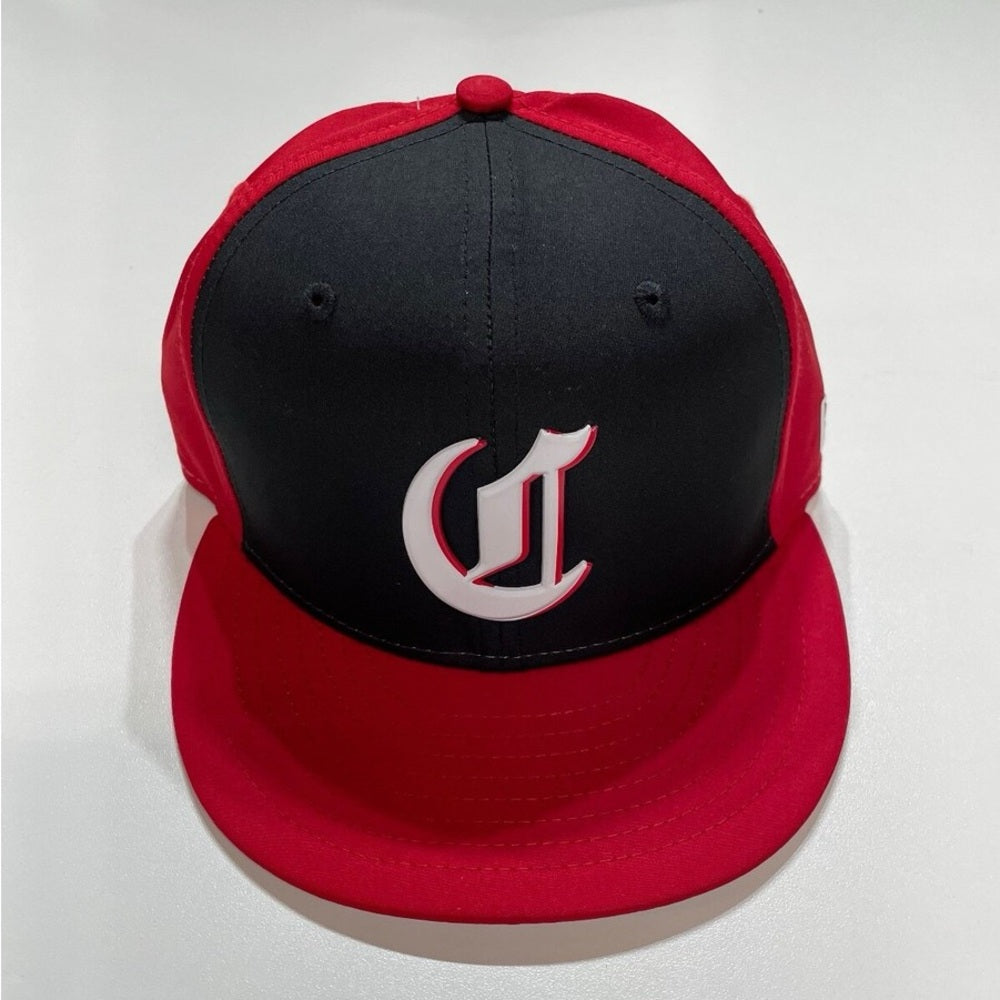 Cincinnati Reds New Era 59Fifty 
 Sz 8 black & red