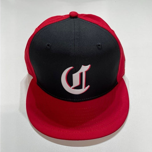 Cincinnati Reds New Era 59Fifty 
 Sz 8 black & red