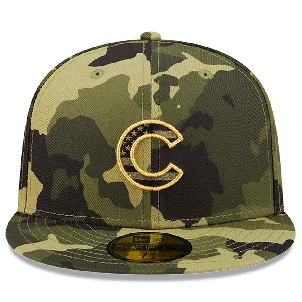 Sz Various Fitted cap camo Chicago Cubs