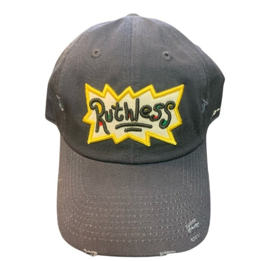 Ruthless navy blue cap one size fits all