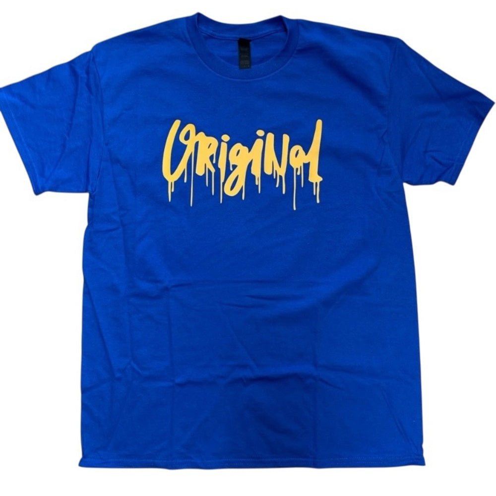 Original Blue vinyl graphic T-Shirt