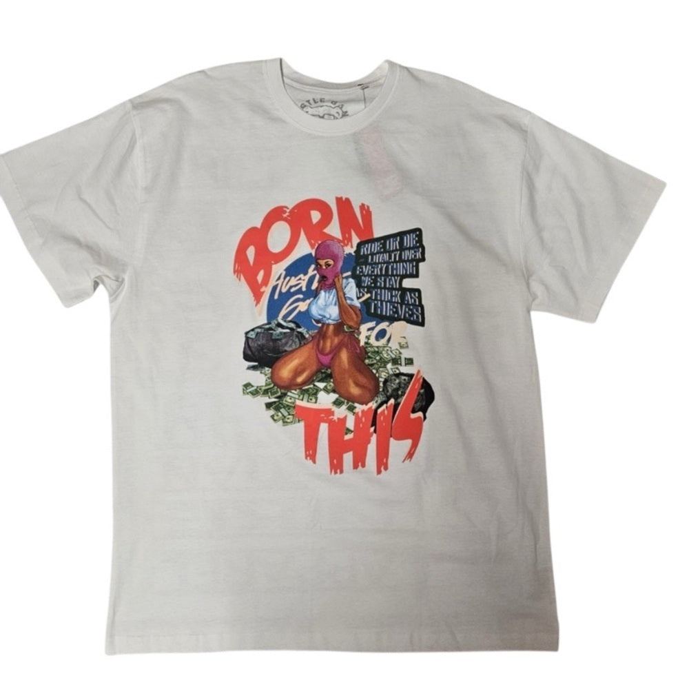 Born Hustler hustle gang Graphic Tee sz 3xl