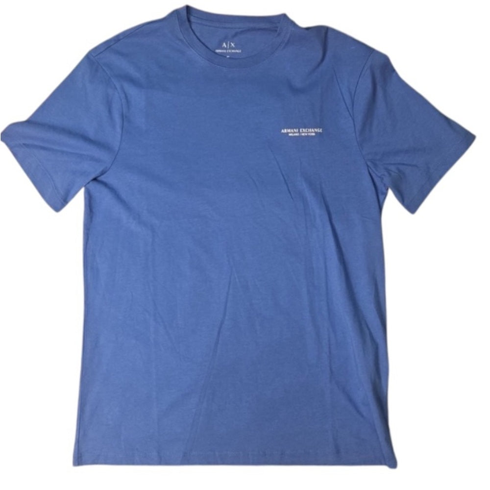 Armani Exchange Blue Short Sleeve Tee