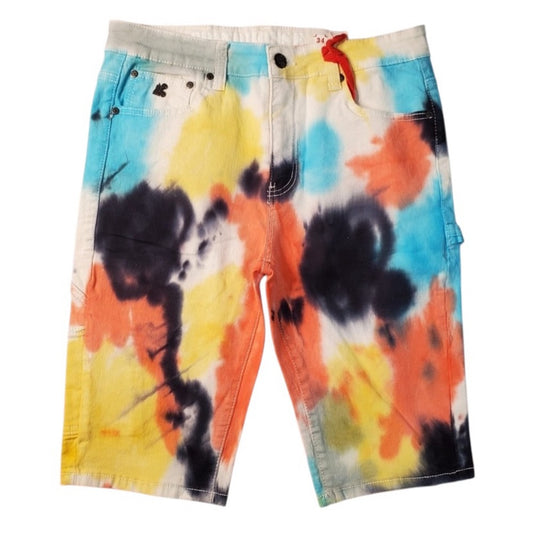 Sz Various muti colors born fly denim jeans