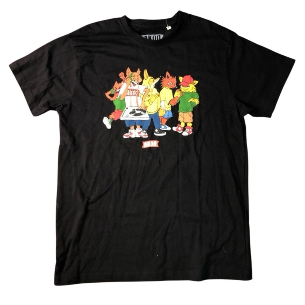 Sz XL AKOO TEE BLACK