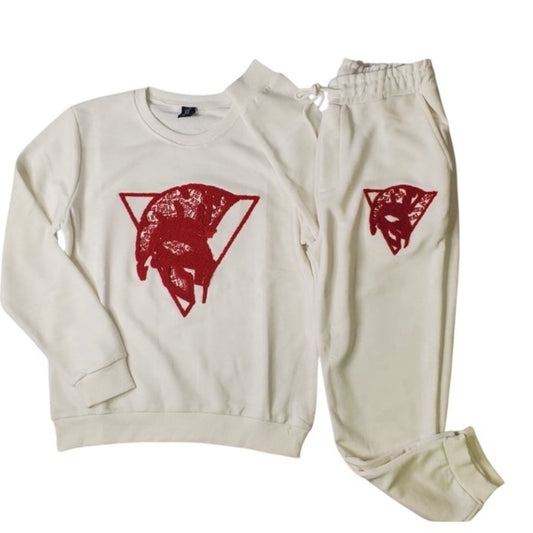 Sz Various 2 piece white