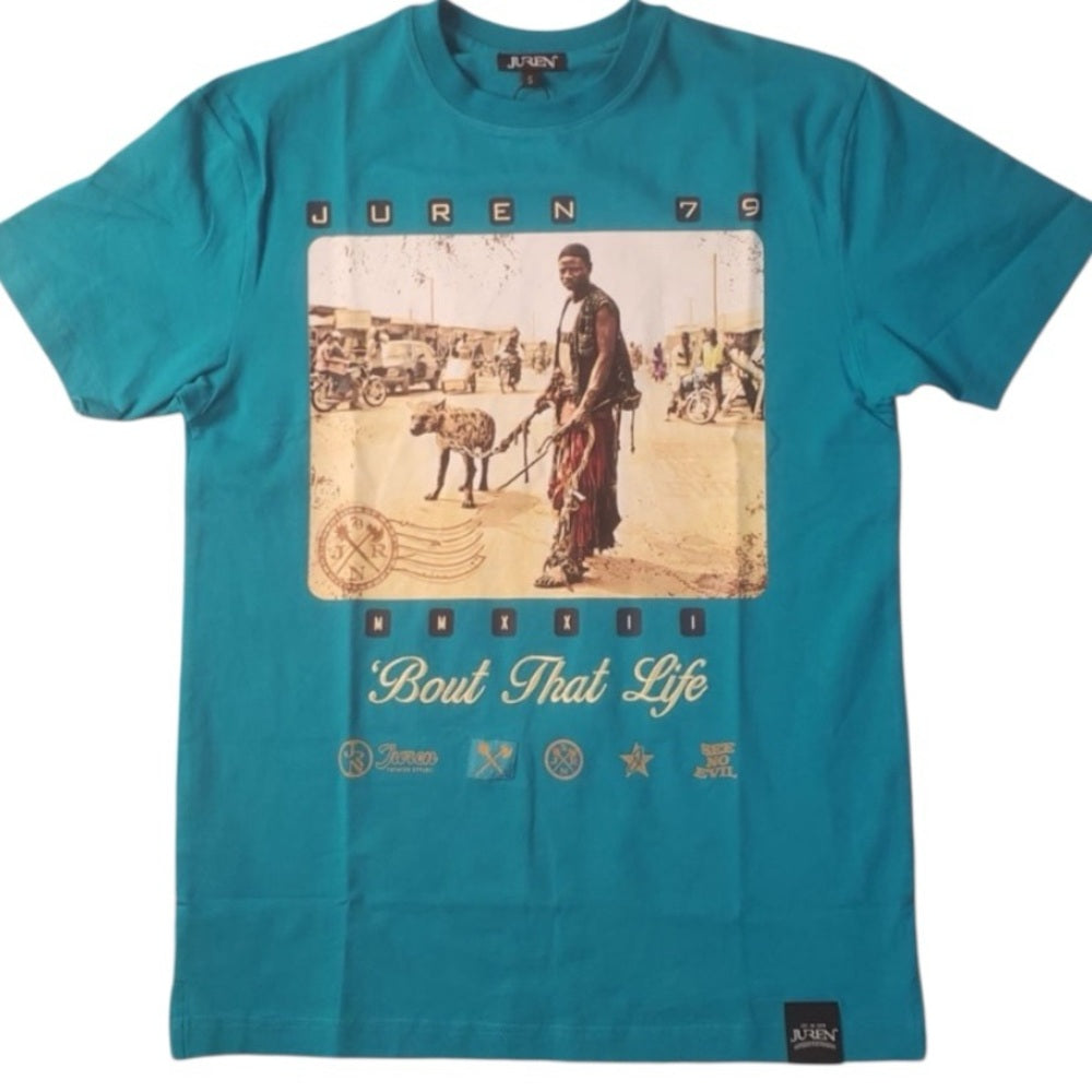 Juren bout that life graphic tee Sz Various