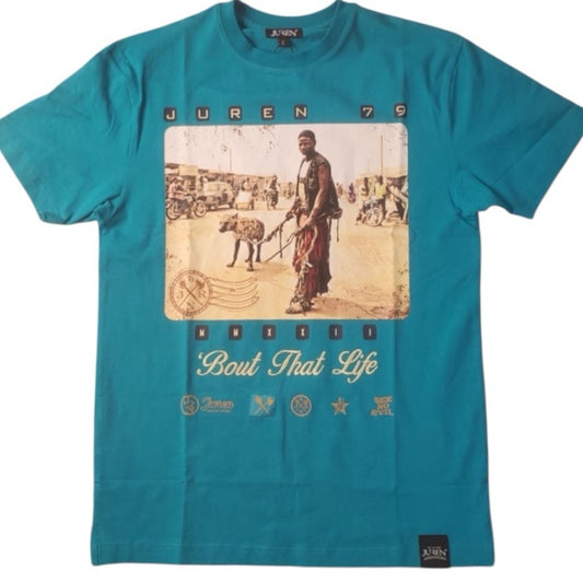 Juren bout that life graphic tee Sz Various