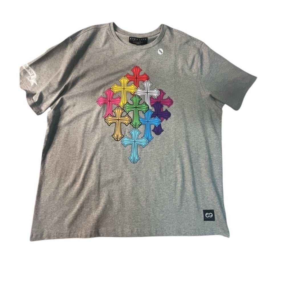 Eternity graphic tee Sz 3xl gray