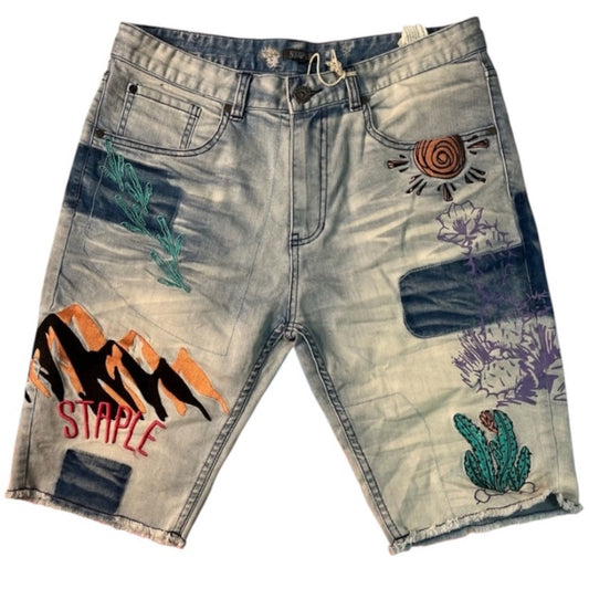 Sz Various staple jean shorts