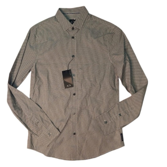 Armani Exchange Monochrome Geometric Shirt
