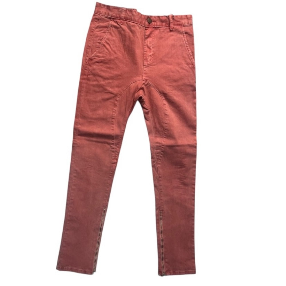 Pink denim jean pants Sz Various