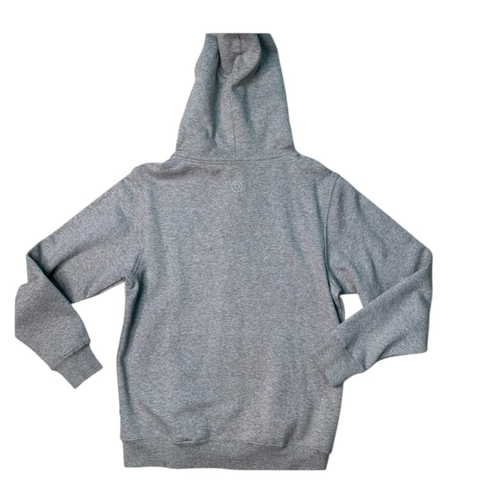 Doctrine logo hoodie Sz various gray superior quality
