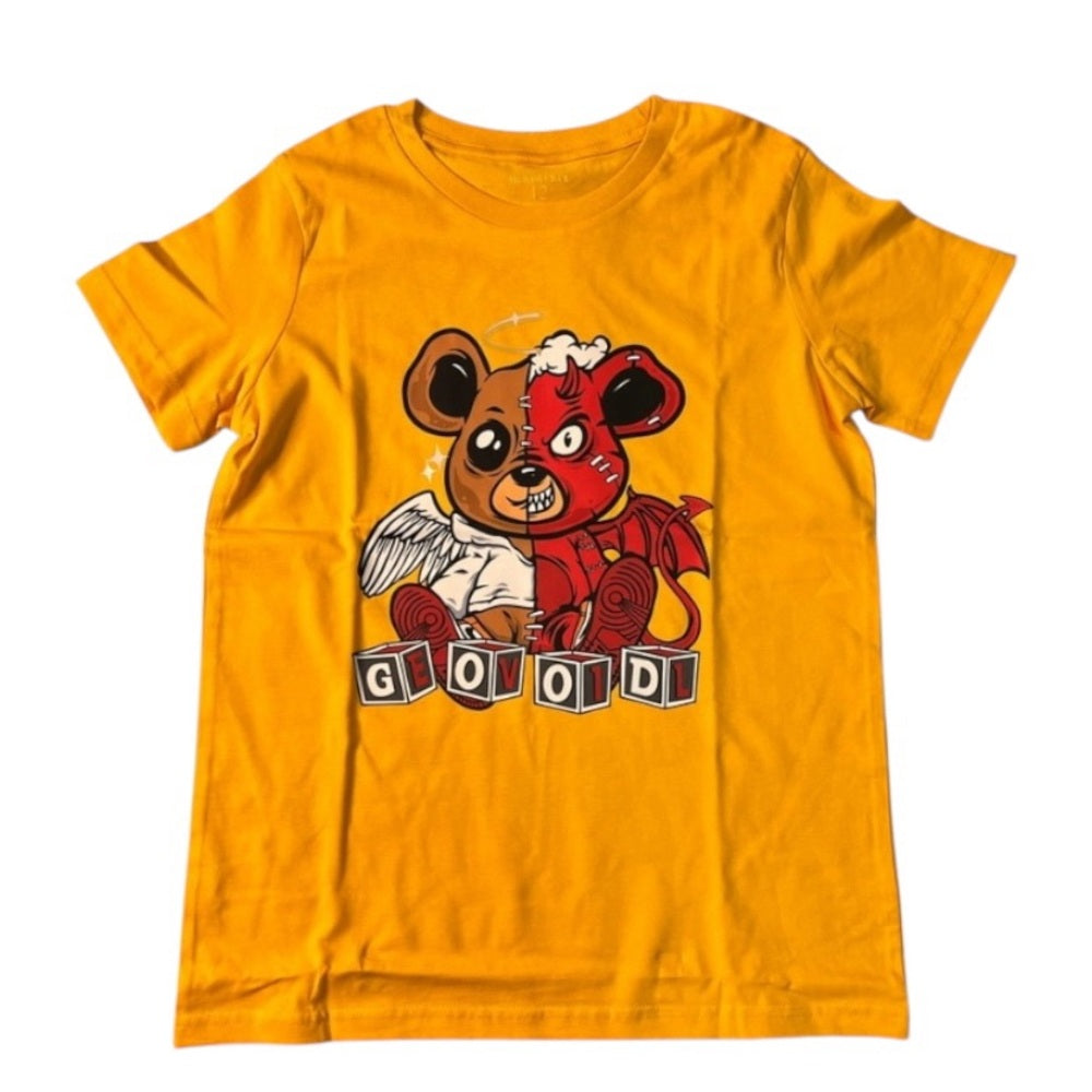 Kids bear tee Sz Various