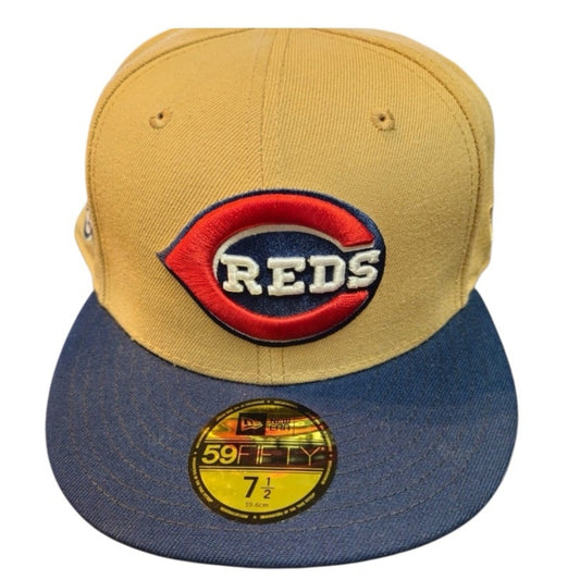 Sz 7 1/2 Cincinnati reds fitted cap