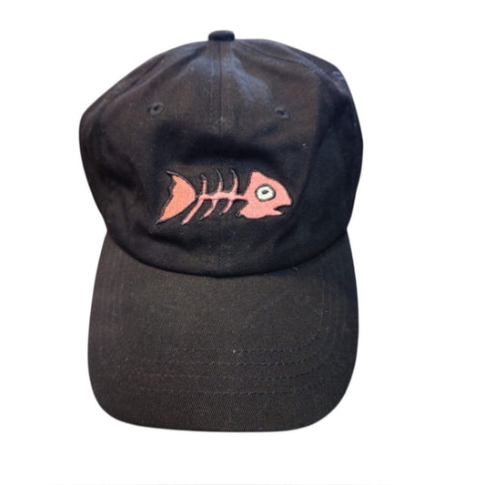 Fish dad cap one size fits all black