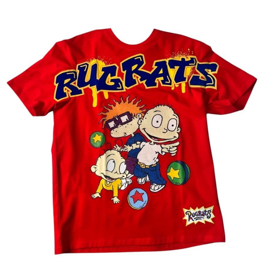 Rug rats graphic tee red