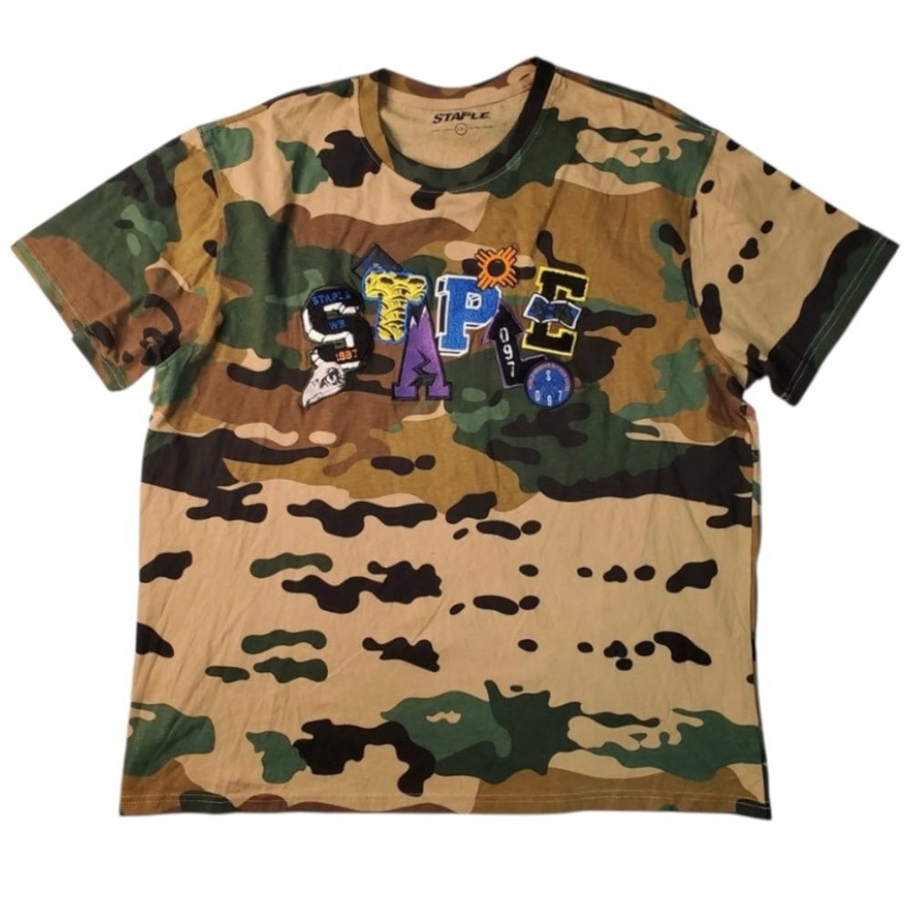 Staple graphic tee Sz 3xl Camo colors