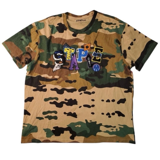 Staple graphic tee Sz 3xl Camo colors