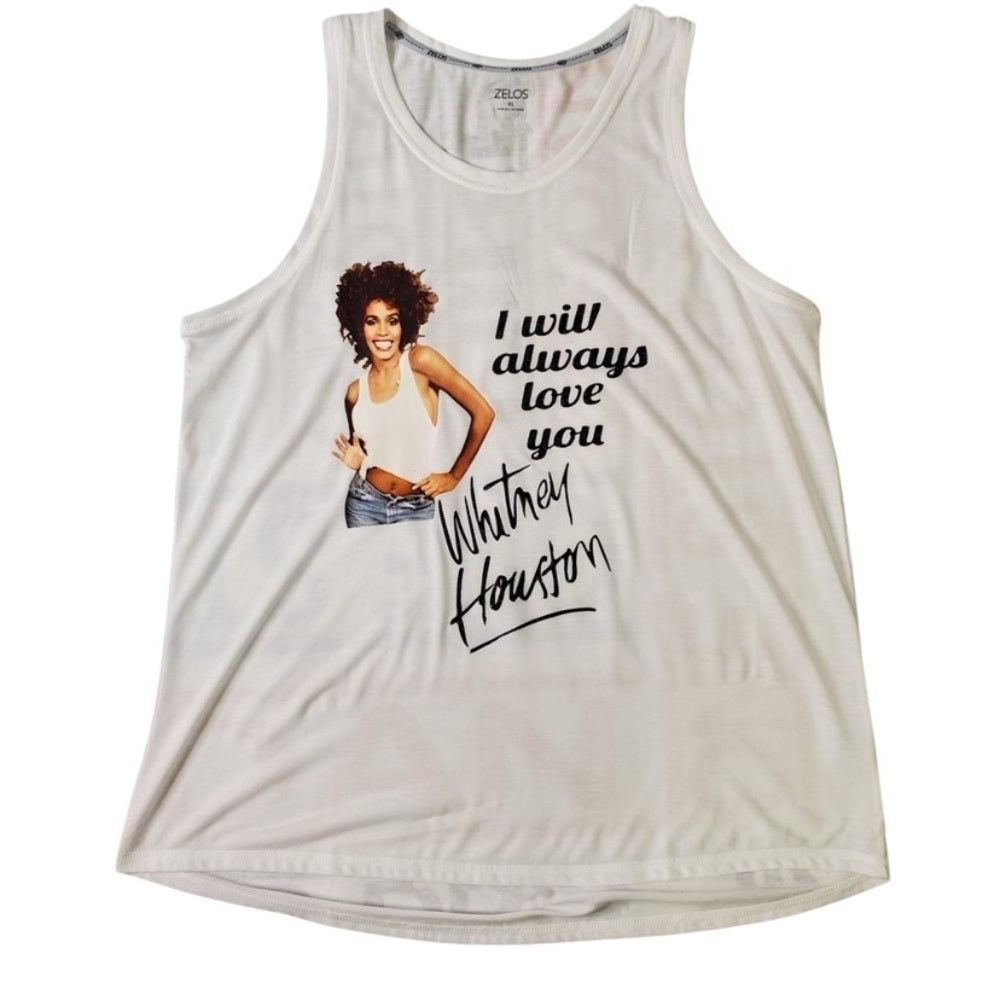 Whitney Houston graphic tee sz XL