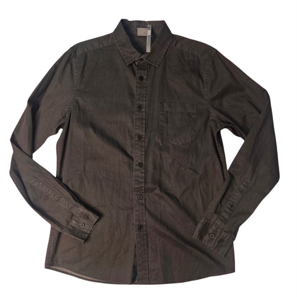 Black Button-Up Shirt asos Sz medium