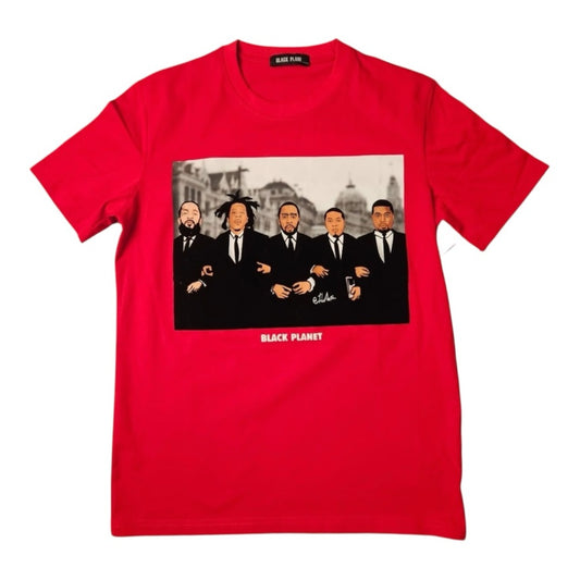 Black planet graphic tee sz various