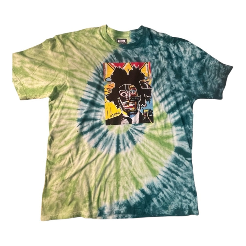 Sz 2xl graphic tee tydye muti colors