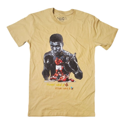 Muhammid Ali graphic tee Sz Various