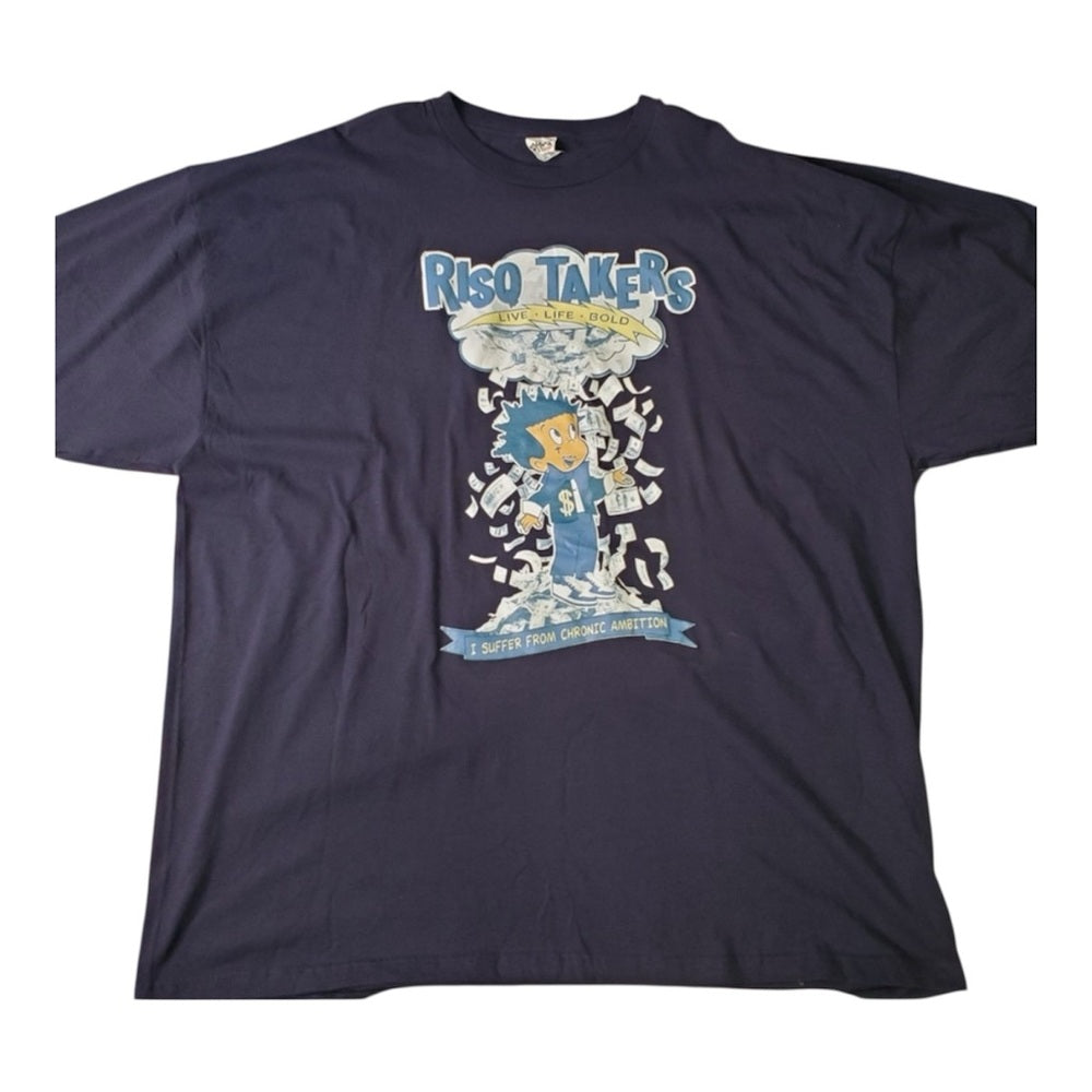 Sz 5xl risk takers tee blue